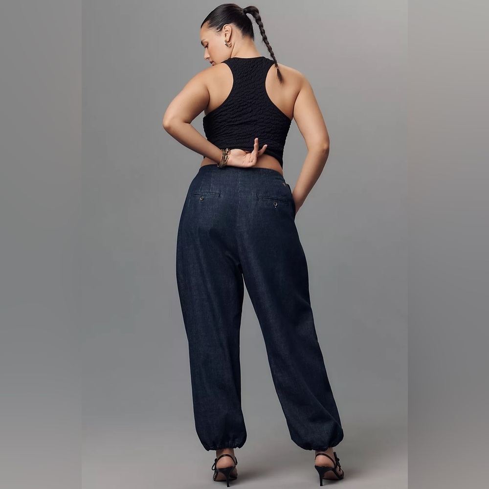 Anthropologie Pilcro Mid-Rise Pull-On Jogger Jeans  Size 32 - Picture 7 of 8